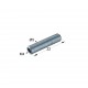 ROUND CONNECTOR M4 D.5x22 mm